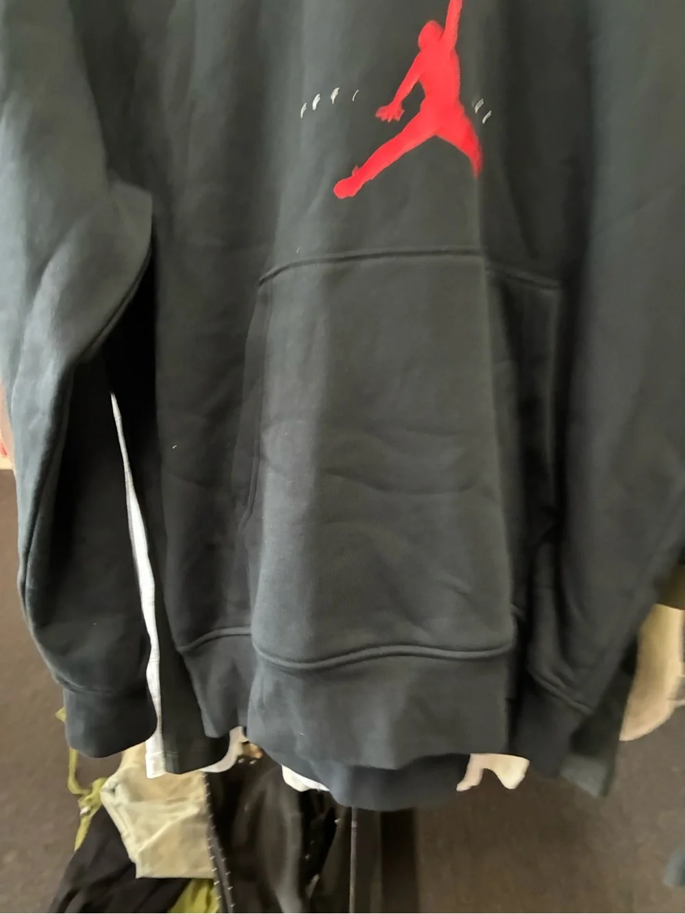 Nike Air Jordan Fleece Hoodi Hq0428-010 Bnwt Only Korea Seoul Edtition Xl SZ Med